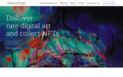 KnownOrigin screenshot