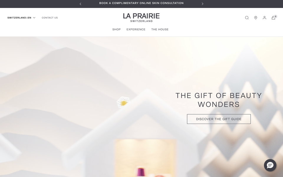 La Prairie website
