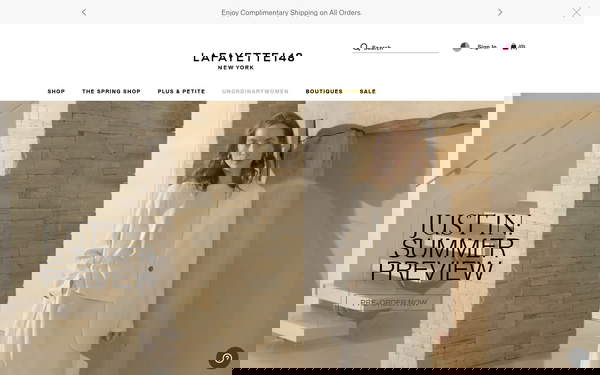 Lafayette 148 New York screenshot