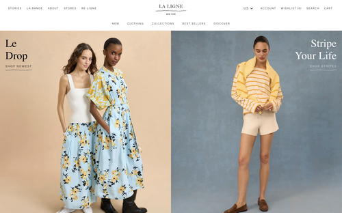 L'AGENCE website screenshot