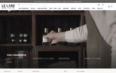 Le Labo on Shomp