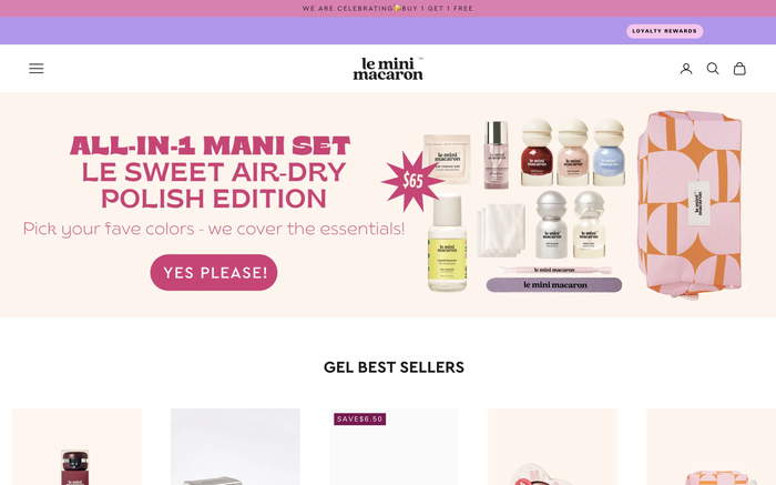 Le Mini Macaron screenshot