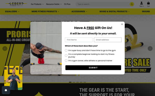 Lebert Fitness screenshot
