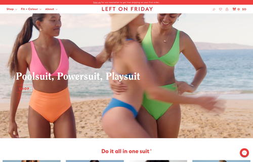 Left On Friday website screenshot