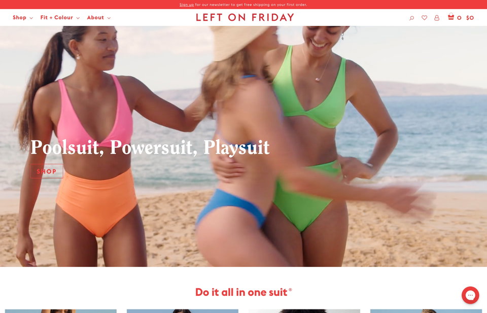 Left On Friday website