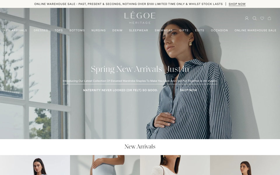 Legoe Heritage website
