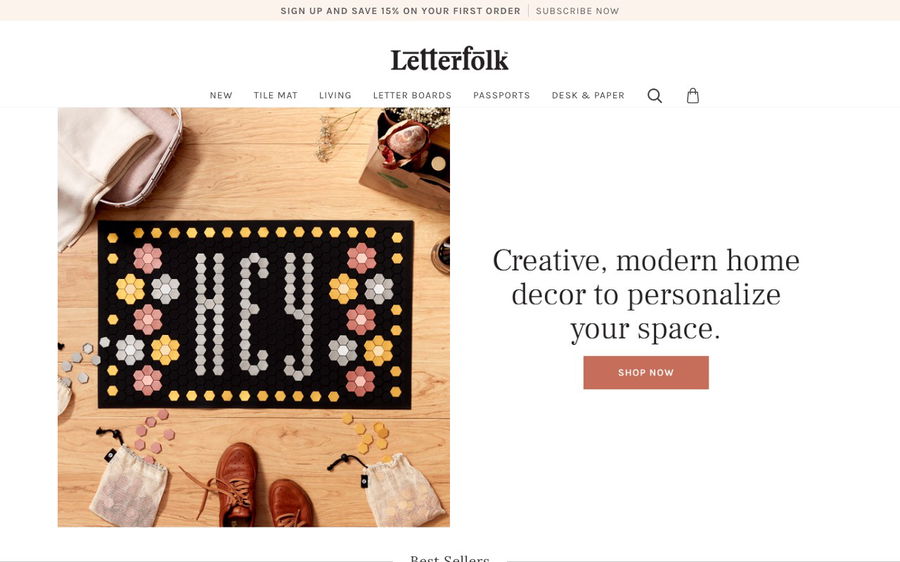 Letterfolk on Shomp