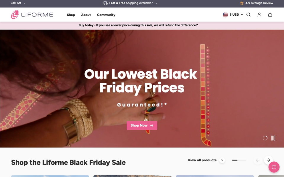 Liforme website