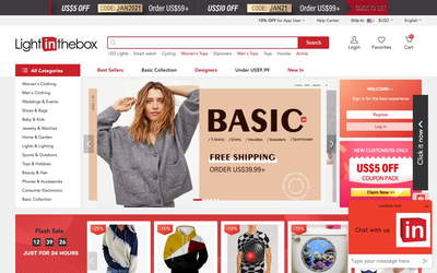 LightInTheBox screenshot