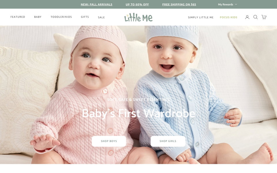 Little Me website