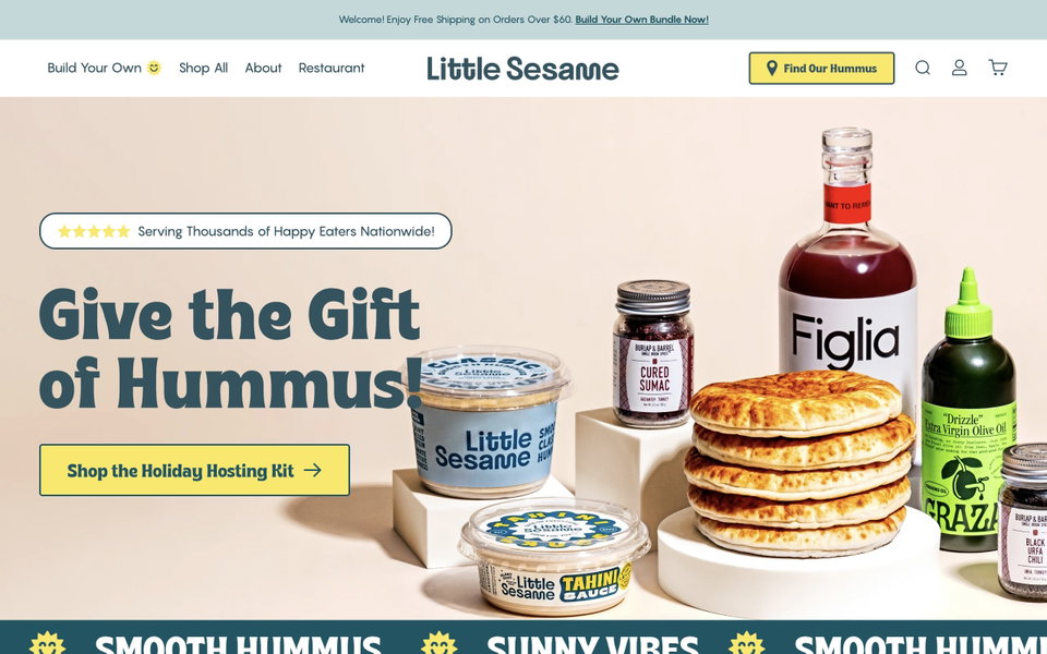 Little Sesame website