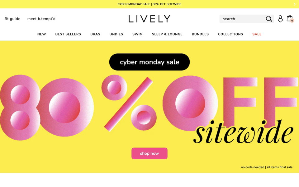 LIVELY website