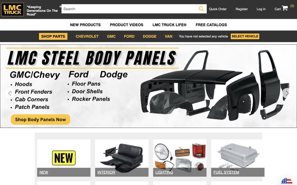 LMC Truck website