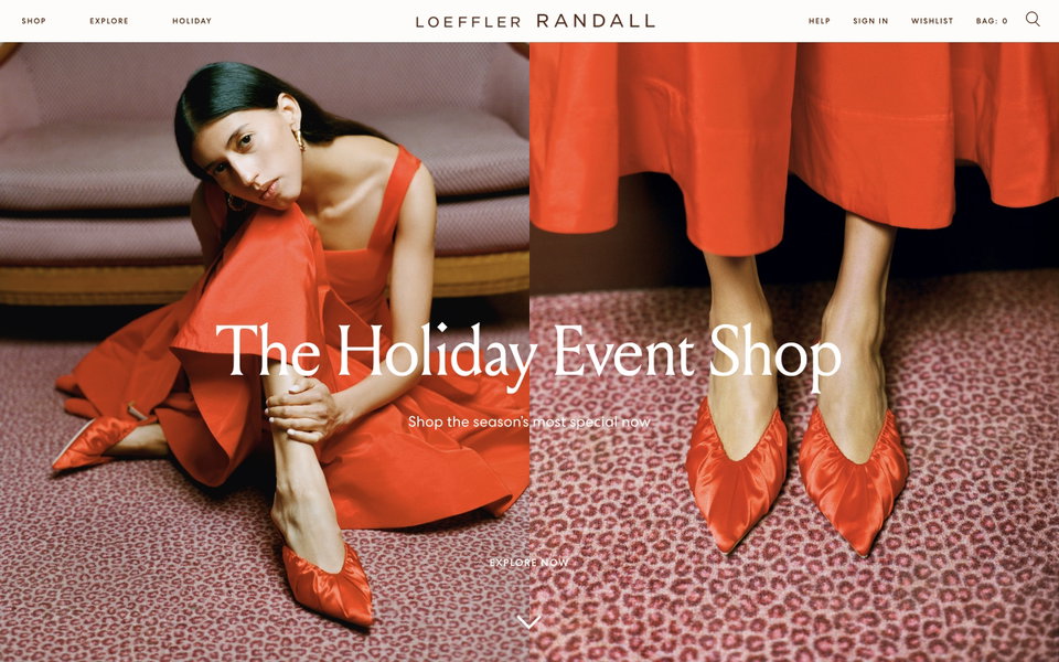 Loeffler Randall website