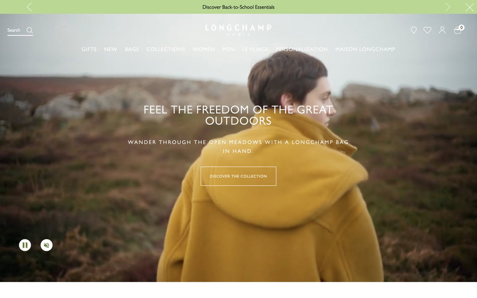 Longchamp website