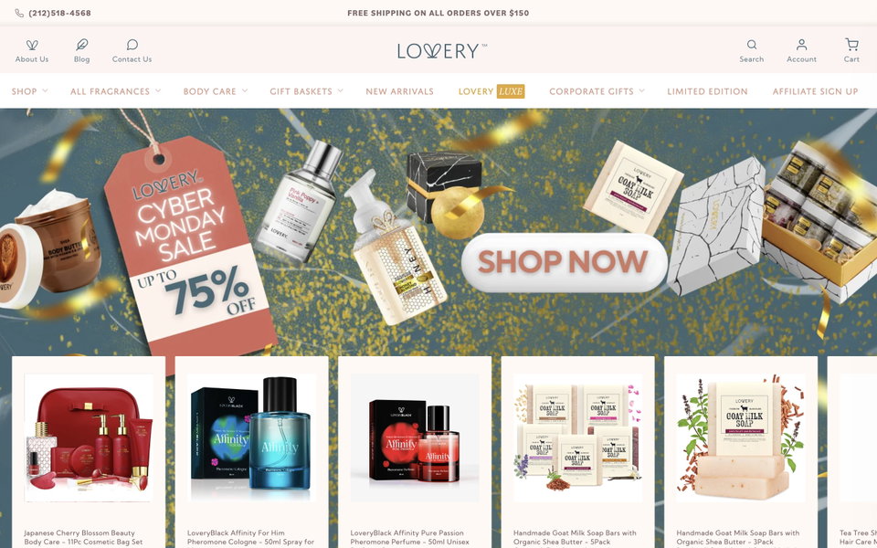 Lovery website