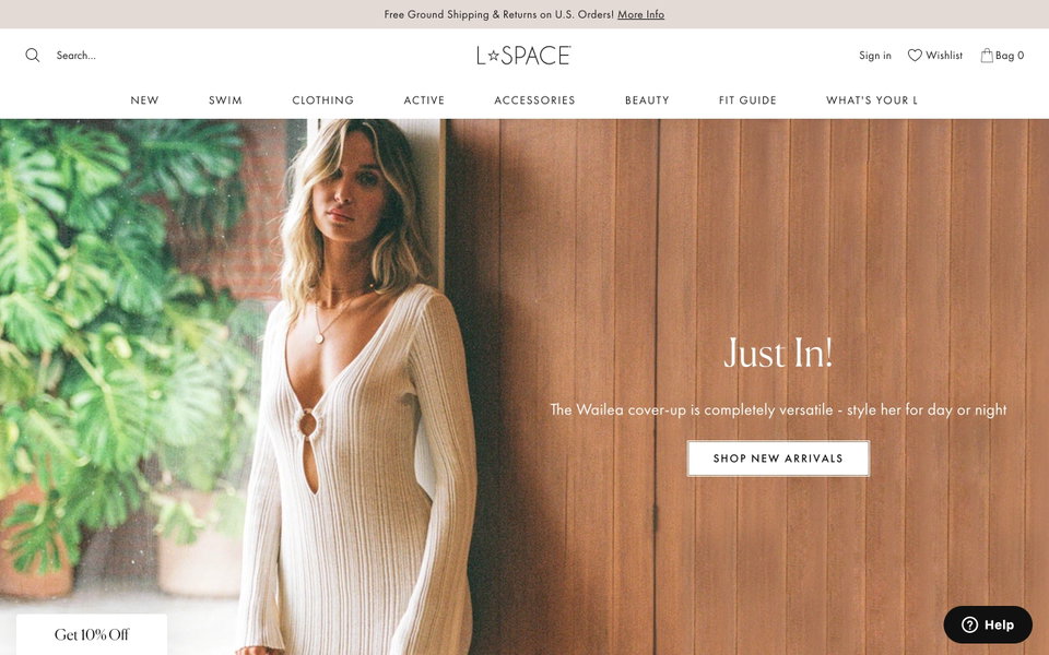 LSPACE by Monica Wise website