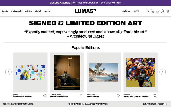 LUMAS screenshot
