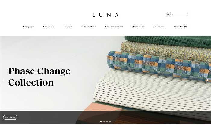 Luna Textiles screenshot