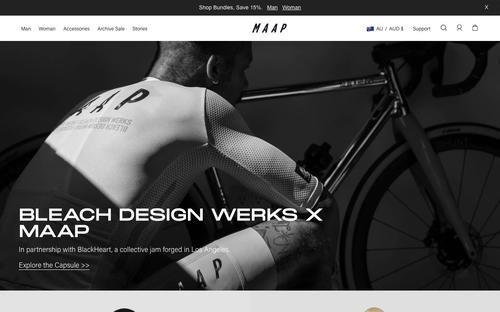 MAAP website screenshot