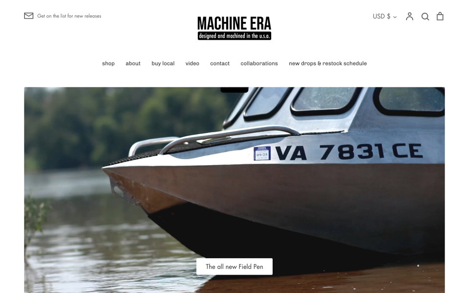 Machine Era Co. website