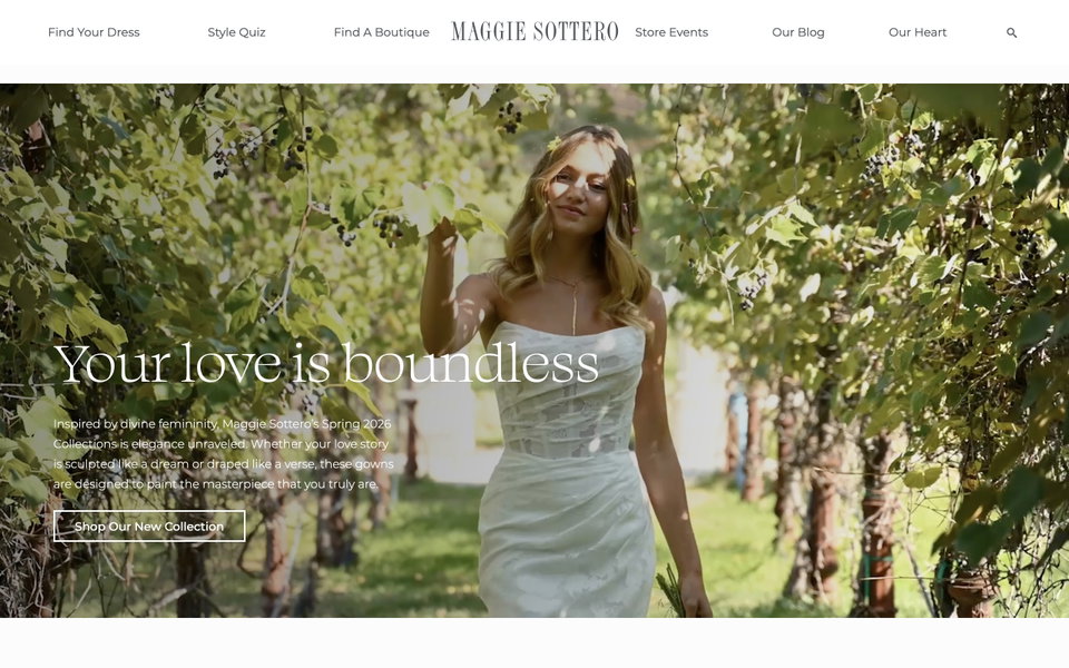 Maggie Sottero website