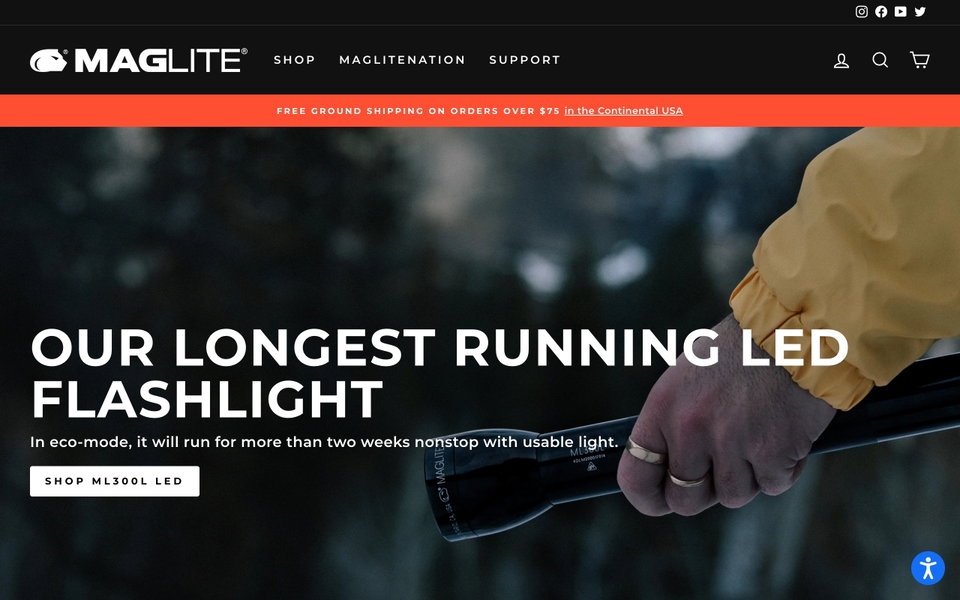 Maglite website