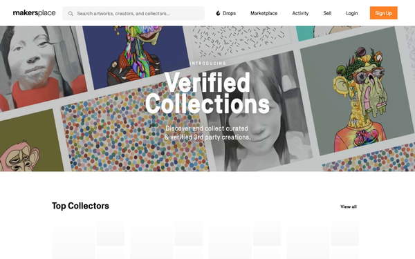 MakersPlace screenshot