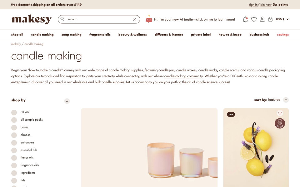 makesy website