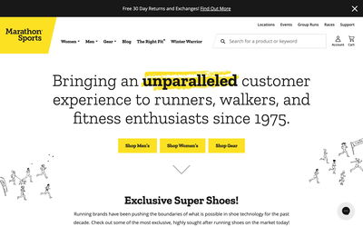 Marathon Sports on Shomp