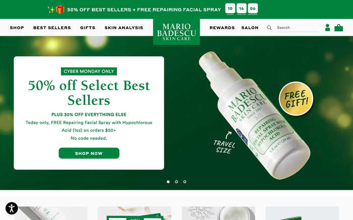 Mario Badescu screenshot