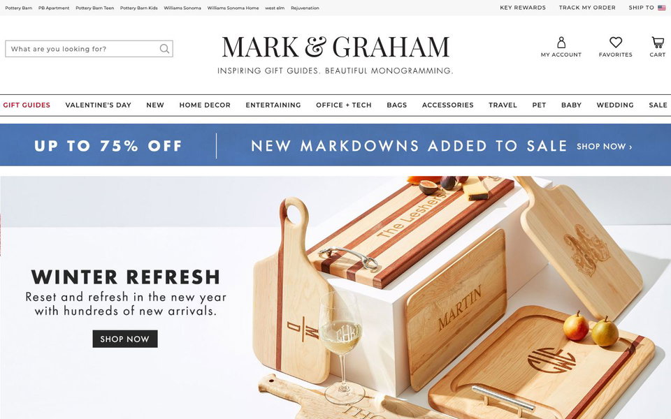 Mark and Graham website