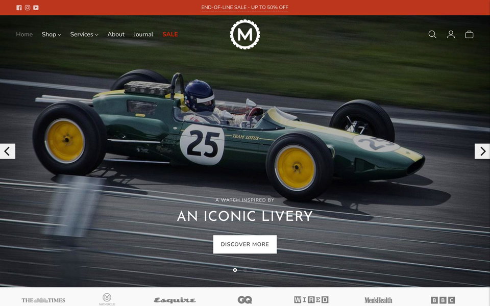 Marloe Watch Company website