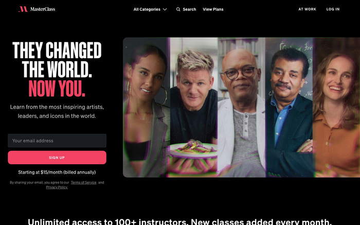 MasterClass screenshot