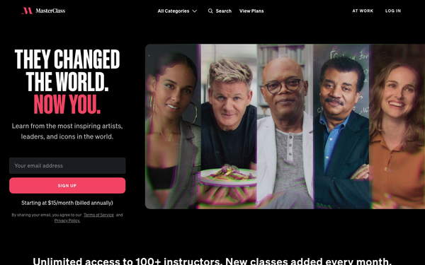 MasterClass screenshot