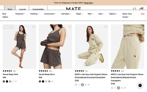 MATE the Label website screenshot