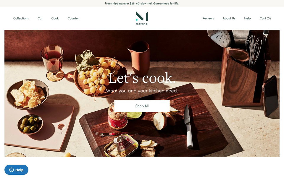 Material website