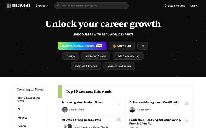 Maven screenshot
