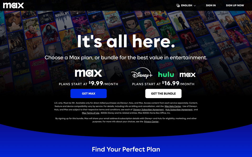 Max website