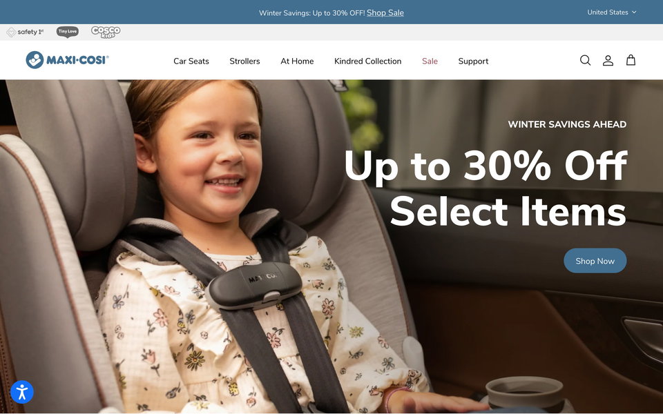 Maxi-Cosi website