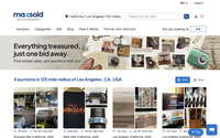 MaxSold website screenshot