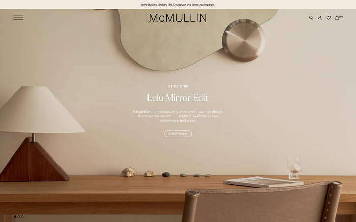 MCMULLIN & co. screenshot