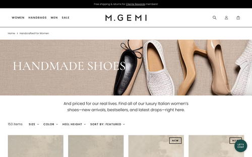 M.Gemi website screenshot