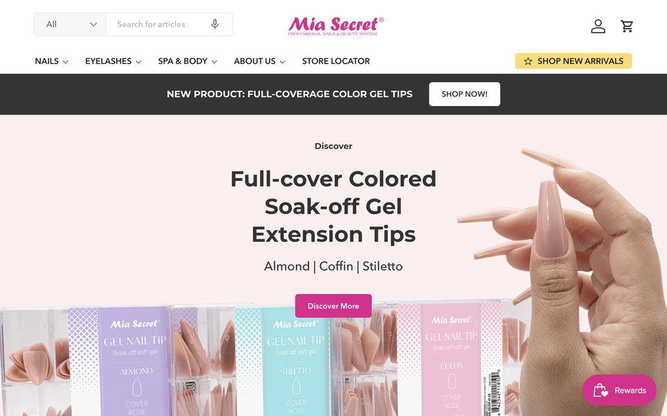 MIA SECRET website