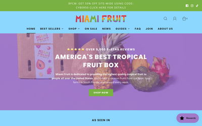 Miami Fruit on Shomp