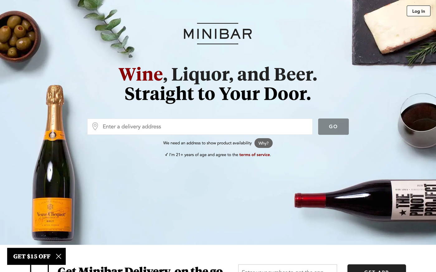 Minibar Delivery screenshot