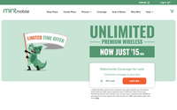 Mint Mobile website screenshot