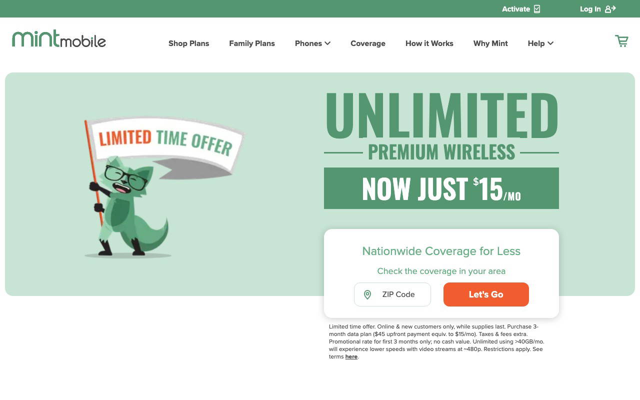 Mint Mobile screenshot