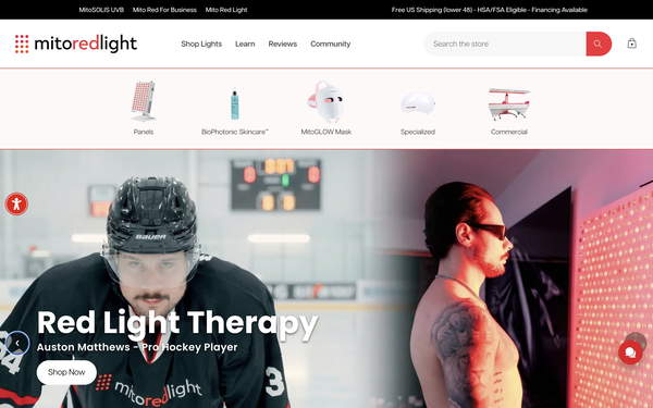 Mito Red Light website