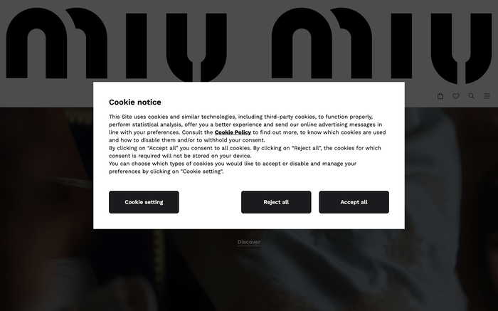 Miu Miu screenshot